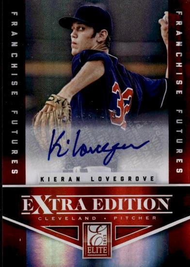 Trosky alumnus featured on a signed professional baseball card