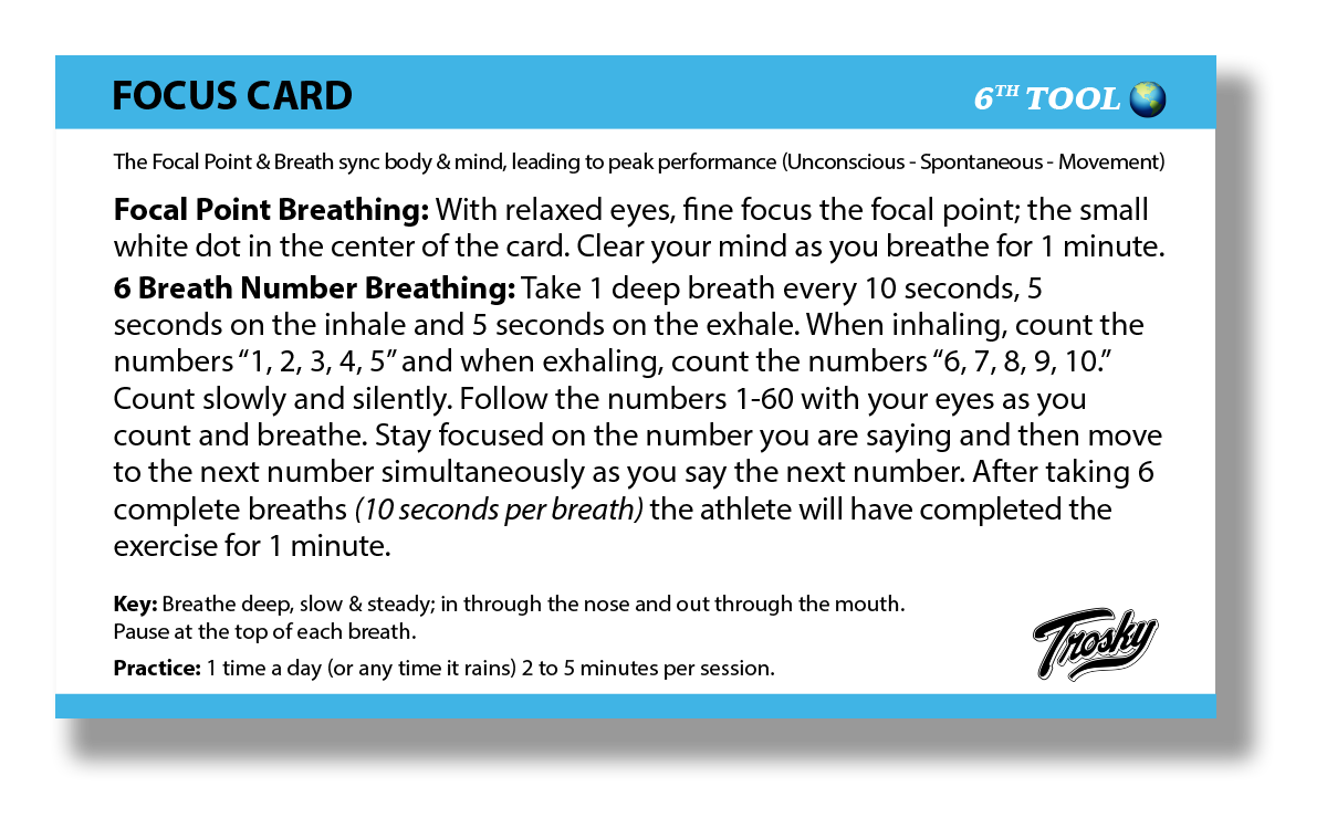 Breathe Mental Game Cards (20 individual cards!)